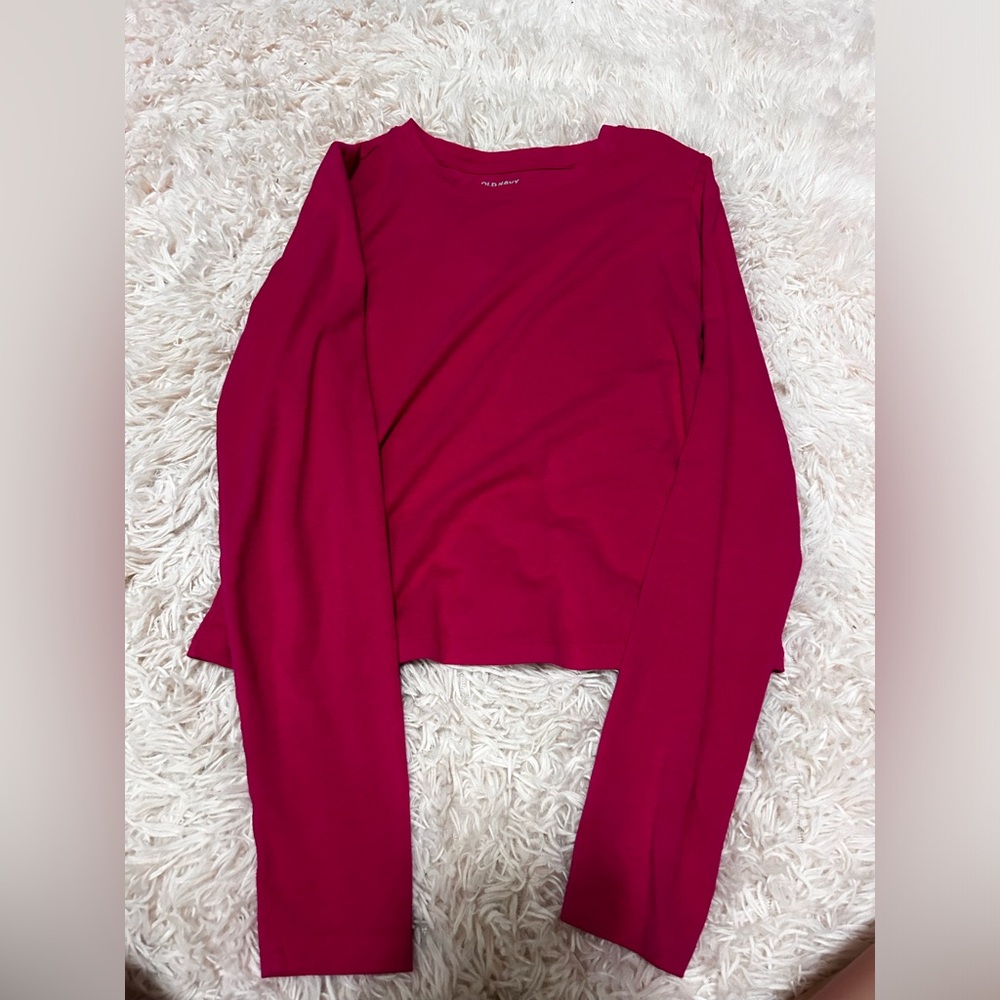 Pink Old Navy long sleeve